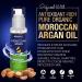 StBotanica Moroccan Argan Hair Serum - Nourishing & Frizz Control with USDA Organic Argan Oil - 120ml for Healthy Shiny Hair - Buy Online on GoSupps.com