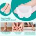 DYKOOK Covered Toe Sleeves - 2 Pairs of Cushioning Gel Toe Caps with Metatarsal Pads for Comfortable Toes, Pain Relief, and Callus Prevention - for Women & Men - Buy Online on GoSupps.com