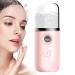 Nano Mister - Sprayer Mister Hydrating Portable - Face Facial Sprayer for Skin Care Refreshing Revitalizing & Soothing - Face Steamer for Daily Use Pink