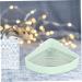 HANABASS Small Pet Ceramic Toilet Pet Toilet Trainer Small Animal Potty Trainer Gerbil Bedding Tray Ceramics 24x18.5cm Light Green - Buy Online on GoSupps.com