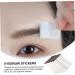 Healeved 42 Pcs Eyebrow Stickers Instant Transfer Eyebrows 3d Eyebrows Stickers Fake Eyebrows Hair Soy Ink - Buy Online on GoSupps.com