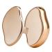 Foot File Glass Foot Callus Remover with Exclusively Design Lid for Easy Storage - Dead Skin Remover Foot Scrubber Heel Scraper Hard Skin Callus Remover and Scrubber- Gold
