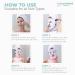 Nourished Bodynskin LED Light Therapy Face & Neck Mask - 7 Colors Red & Blue - Anti-Aging Rejuvenation for Wrinkles - Buy Online on GoSupps.com