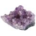 mookaitedecor Natural Amethyst Healing Crystal Cluster Reiki Gemstone Specimen Figurine Home Decor(approx 100-150g) Length 58-32mm / 2.28-1.26 1pc Amethyst(2.28-1.26 / 100-150g)