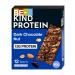 Child protein bar gluten-free snack bar dark chocolate groove high fiber protein source without artificial color aroma or preservatives 12 x 50g Dark chocolate 12 pieces (1 Pack)