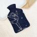 Hot Water Bottle With Lid - Ballet Pose Rubber Hot Water Bag for Pain Relief Cramps Foot Warmer & Hot/Cold Therapy - International Shipping Available - Buy Online on GoSupps.com
