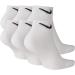 Nike Everyday Cushion Low Training Socks - White/Black (Large) | High Performance Comfort - Buy Online on GoSupps.com