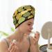Bee Honey Hair Towel Wrap - Quick Drying Towel Turban for Effortless Hair Drying - Buy Online on GoSupps.com