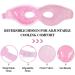 Heyu-Lotus Cooling Eye Mask - 2 Reusable Gel Masks for Dark Circles Swollen Eyes & Migraine Relief (Pink) - Buy Online on GoSupps.com