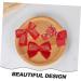 FRCOLOR 3 Pairs Bow Hairpin Hair Clips for Little Girl Chinese Hair Clip Chinese Hair Barrettes Hair Accessories for Girl Chinese Hair Accessories Hairclips Bow Tie Asia Fabric Girl Child - Buy Online on GoSupps.com