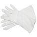 Fantasia Unisex Cotton Gloves Cotton Gloves white (pair) size M (8) - washable allergy-free M White