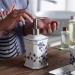 Soap Dispenser Blue Floral Pattern 6-Piece Ceramic Soap Dispenser Set with Tray Kitchen Bathroom Hotel Accessories for Bathroom Kitchen Home Bathroom Countertop Soap Dispensers - Buy Online on GoSupps.com
