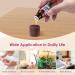 100% Natural Aromatherapy Essential Oils Set for Home Diffuser - 10ML x 20 - Gift Set for Relaxing, Cleaning, and Home Fragrance - Buy Online on GoSupps.com