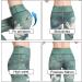 HAPYWER High Waist Yoga Leggings for Women - Tummy Control Gym & Sport Compression Pants in Lotos Green for Running & Workout - Buy Online on GoSupps.com