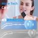 Water Flosser Dental Cordless Portable - 6 Modes, IPX7 Waterproof, Rechargeable - Oral Irrigator for Braces & Gum Care - Black - Buy Online on GoSupps.com