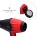 CHJPRO Professional Salon Hair Dryer AC 2100W Ceramic Tourmaline Ionic Blow Dryer with Hot-Cold Heat Setting for Home & Salon 2 Concentrators CA Plug(Black and Red Stitching) - Buy Online on GoSupps.com