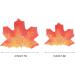 Pack of 110 Edible Maple Leaf Cupcake Toppers Maple Leaf Cake Decoration Cupcake Toppers Autumn Leaves Muffin Decoration for Thanksgiving Baby Shower Kids Birthday Party Cake Decorations 110pcs Multi Colour - Buy Online on GoSupps.com