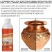 Brass Cleaner and Polish Natural Brass Cleaner Metal Polish for Brass Copper and Stainless Steel Copper Cleaner for Pots and Pans Gently Cleans 2 PCS - Buy Online on GoSupps.com