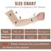 3 Pairs Lymphedema Compression Arm Sleeve 20-30mmHg Full Arm Support - Beige M Size - Buy Online on GoSupps.com
