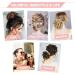 Vlasy Messy Bun Hair Piece Synthetic Hair Scrunchies Updo for Women F16/613# 60g - Curly Wavy Chignons Hair Extensions - Buy Online on GoSupps.com