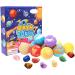 Bombes de bain avec jouets l'int rieur lot de 10 (60 g) ingr dients naturels th me spatial. Boules bain plan te avec jouet cach l'int rieur pour filles et gar ons. - Buy Online on GoSupps.com