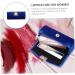  FOYTOKI Lipstick Box Lipstick Holder Handheld Lip Case with Mirror Women's Lipstick Holder Fabric Keychain Travel Cosmetic - Buy Online on GoSupps.com