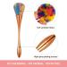 3-Piece Large Powder Mineral Brushes Set - Soft Fluffy Kabuki Foundation & Blush Brushes for Daily Makeup - Colorful Nail Design Dust Brushes - Buy Online on GoSupps.com
