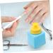 Beavorty Nail remover bottle nail polish remover dip remover for nails Squeezable Dropping Bottler pump bottle dispenser push dispenser Push Down Dispenser baby manicure plastic empty pump - Buy Online on GoSupps.com
