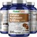NusaPure Shiitake Mushroom Extract 9000mg - 200 Veggie Capsules | Non-GMO & Gluten-Free - Buy Online on GoSupps.com