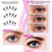 Syloripha Cluster Lashes Individual Lashes D Curl Professional Lash Extension DIY False Eyelashes Fluffy Soft - Buy Online on GoSupps.com