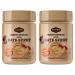 Achva Halva Sesame & Tahini Spread with Date Syrup- 2x400G Spreadable Kosher Tahini Date Syrup - Made from Natural Sesame Paste for All Occasions - Good Source of Fibre and Calcium for Kids and Adults Sesame & Date Syrup