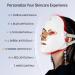Red Light Face Mask - 7 Color LED Skincare Device Cordless & Portable - Rechargeable Beauty Solution - Buy Online on GoSupps.com