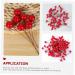 HOMSFOU 600 Pcs Artificial Berries Holly Berries Branch Artificial Red Berry Stem Artificial Holly Berries Round Ball Christmas Decor Christmas Tree Decorations Wreath Foam Cherry - Buy Online on GoSupps.com