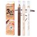 Eyebrow Highlighter Pencil - Waterproof Contouring Eyeliner Pencil Eyebrow Tint Eye Makeup Contouring Pencils for Women Girls Stage Performance Dating Prom Rowces 3#