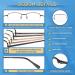 NOVIVON 5 Pack Reading Glasses for Men - Metal Blue Light Blocking Eyewear with Spring Hinges - Anti Eye Strain (Gunmetal Gold Silver Brown 1.5x - Buy Online on GoSupps.com