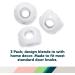 Safety 1st Parent Grip Door Knob Covers - White - Pack of 3 - Childproofing Essential - Buy Online on GoSupps.com
