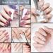 Acrylic Nail Art Kit with 12 Powder Colors and LED Lamp - Professional Nail Set with Tools and Decoration in Gift Box - Buy Online on GoSupps.com
