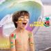 240 Pcs Summer Fruit Temporary Tattoos for Kids | Waterproof Bulk Stickers | Hawaiian Themed Toys | Perfect for Summer Party and Goody Bags | 60 Designs Pineapple Watermelon Coconut - Buy Online on GoSupps.com