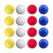 Golf Practice Balls 16/Pack Colored Foam Golf Balls for Golf Putting Training Realistic Feel and Limited Flight Golf Training Balls for Indoor Outdoor