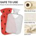 Watermelon Hot Water Bottle with Cover - 2L Pain Relief & Hand Warmer | International Shipping - Buy Online on GoSupps.com