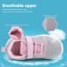 Nerteo Toddler/Little Kid Running/Walking Sports Sneakers - Light Grey/Pink - Size 5 - Buy Online on GoSupps.com