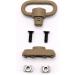 GOODTAC QD Sling Mount & Swivel Adapter - 1.25 Inch M-Lok Rail Attachment - Tan Color for International Shipping - Buy Online on GoSupps.com
