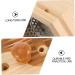 Magiclulu 3-Piece Moxibustion Box Set - Universal Moxa Burner & Kegel Holder - Beige - 12.5x12cm - Buy Online on GoSupps.com