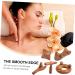 Beaupretty Sandalwood Massage Devices - 10 STK Facial & Neck Tools Triangular Foot Massagers for Spa Relaxation - Buy Online on GoSupps.com