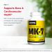 Jarrow Formulas MK-7 Vitamin K2 180 mcg - 30 Softgels | Most Active K2 Supplement - Buy Online on GoSupps.com