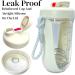 Qavi Protein Shaker Bottle With Stainless Steel Mixing Wire Ball and Rope Premium Shaker Made of Tritan Materiel BPA Free Durable Leakproof And Odourless | 590ml White - Buy Online on GoSupps.com
