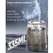 Buy MySmile LP221 UVC Sterilizable Cordless Water Flosser - 335ml Portable with OLED Display 4 Modes & 8 Nozzle Tips for Home & Travel - Buy Online on GoSupps.com