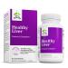 Terry Naturally Healthy Liver - Liver Function & Health Support Supplement - Cellular Health Support with Andrographis EP80 & French Grape Seed Extract - Gluten-Free Dietary Supplement - 60 Capsules