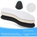 Buy WLLHYF 2 Pairs Ultra-Soft Breathable Shoe Insoles - Cut-to-Size Comfort Inserts for Men Women & Children - White & Gray - Buy Online on GoSupps.com