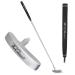 GoSports Classic Golf Putter, Choose Between 2 Way or Blade Putter - 35" Length with Premium Grip 2-Way